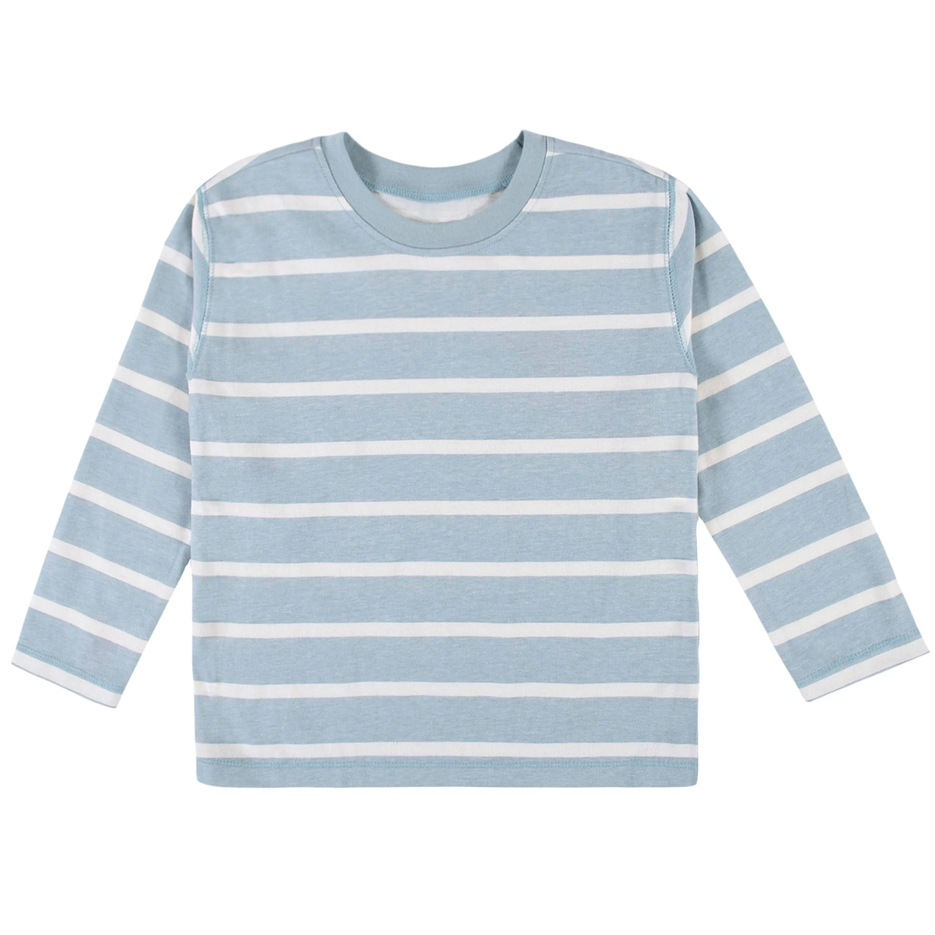 3-Pack Infant & Toddler Boys Blue Long Sleeve Tees