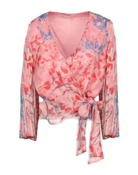 Alice + Olivia Women Wrap cardigans Pink S INT