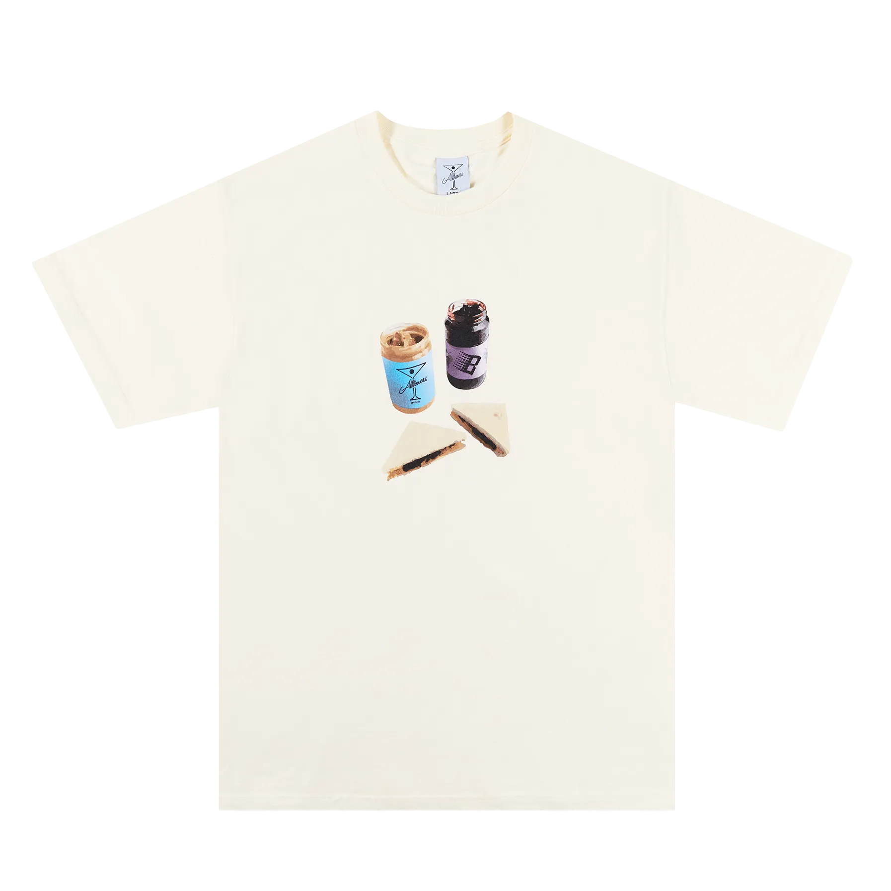 Alltimers x Bronze PB & J T-Shirt Natural