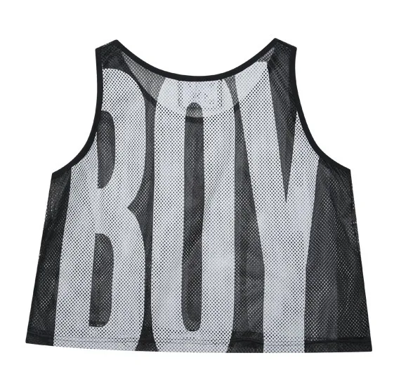 BOY LONDON  |Studded Street Style U-Neck Oversized Logo Tanks & Camisoles