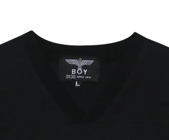 BOY LONDON  |Unisex Street Style U-Neck Plain Cotton Short Sleeves