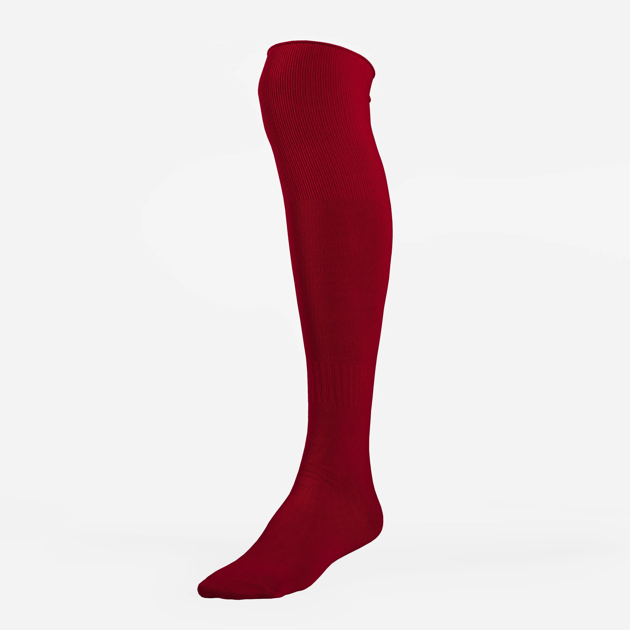 Cardinal Red Soccer Knee-High Socks