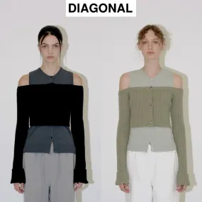 DIAGONAL  |Cardigans