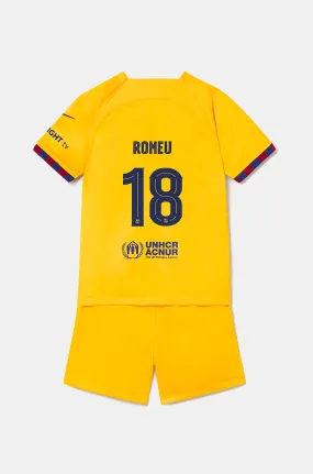 FC Barcelona fourth kit 22/23 - Little Kids - ROMEU