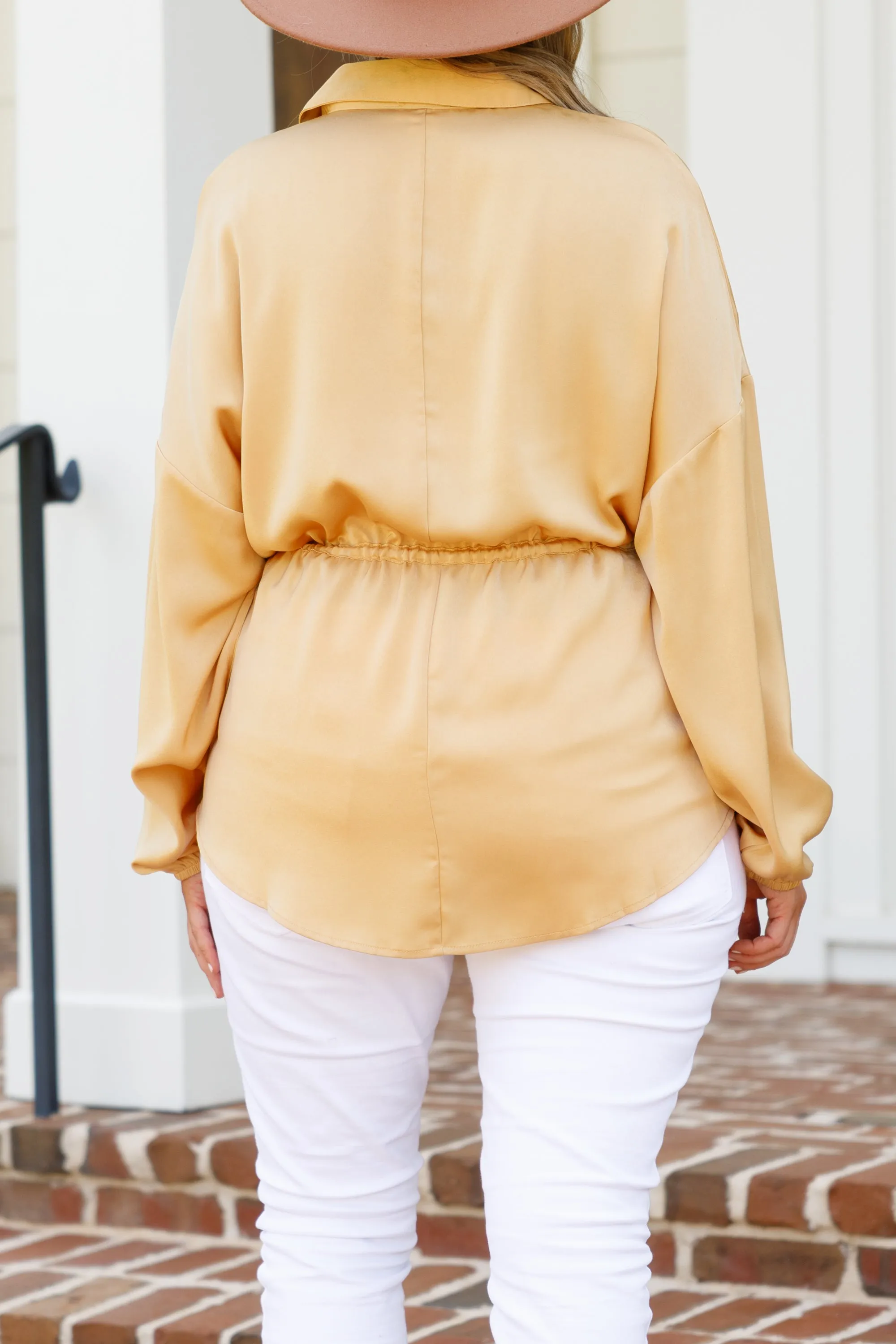 For The Weekend Blouse, Honey