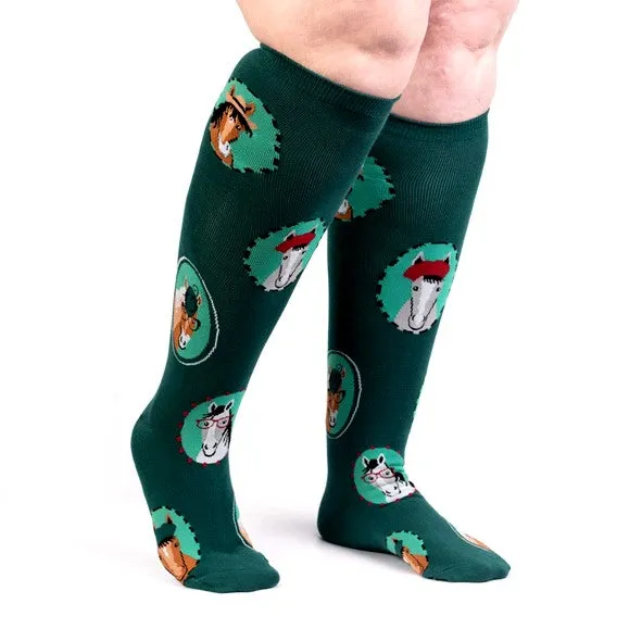 Horsing Around Stretch-It Knee High Socks