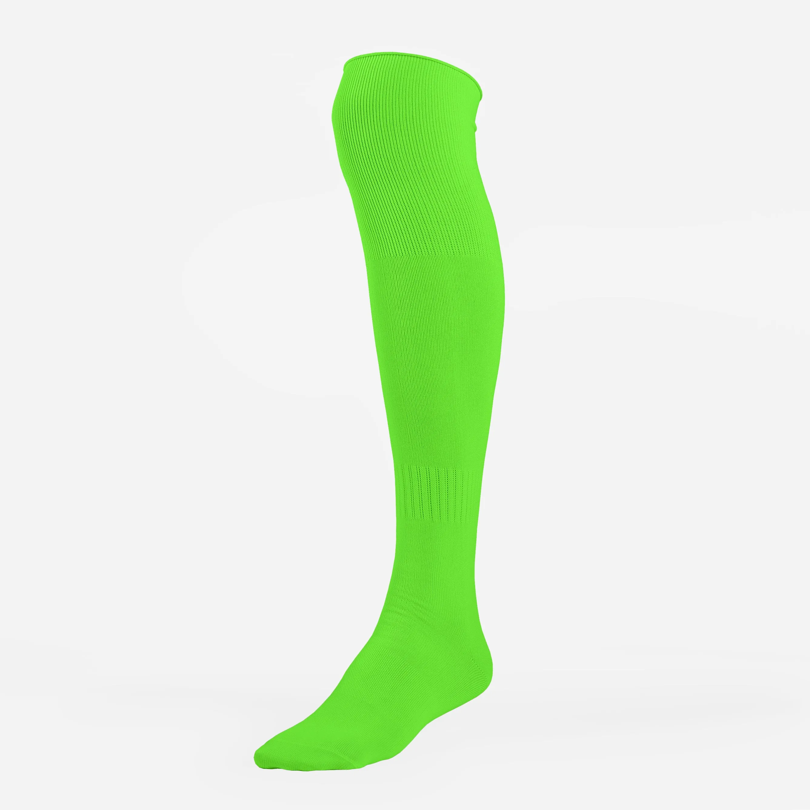 Hot Green Soccer Knee-High Socks