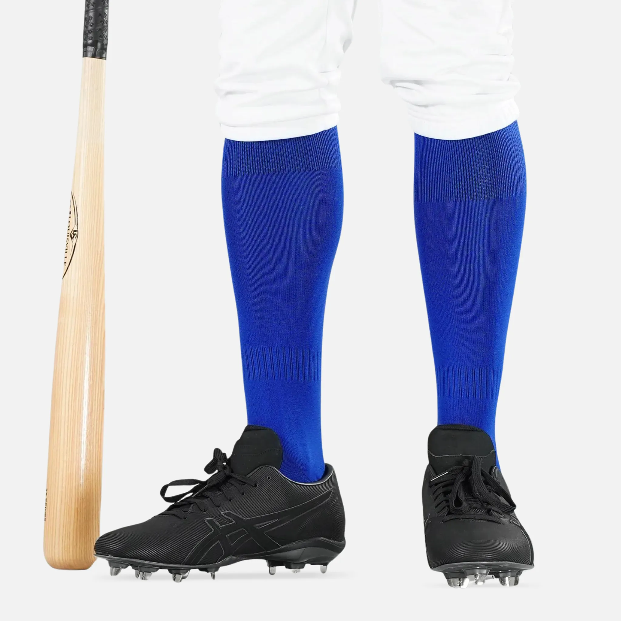 Hue Royal Blue Baseball Knee-High Socks