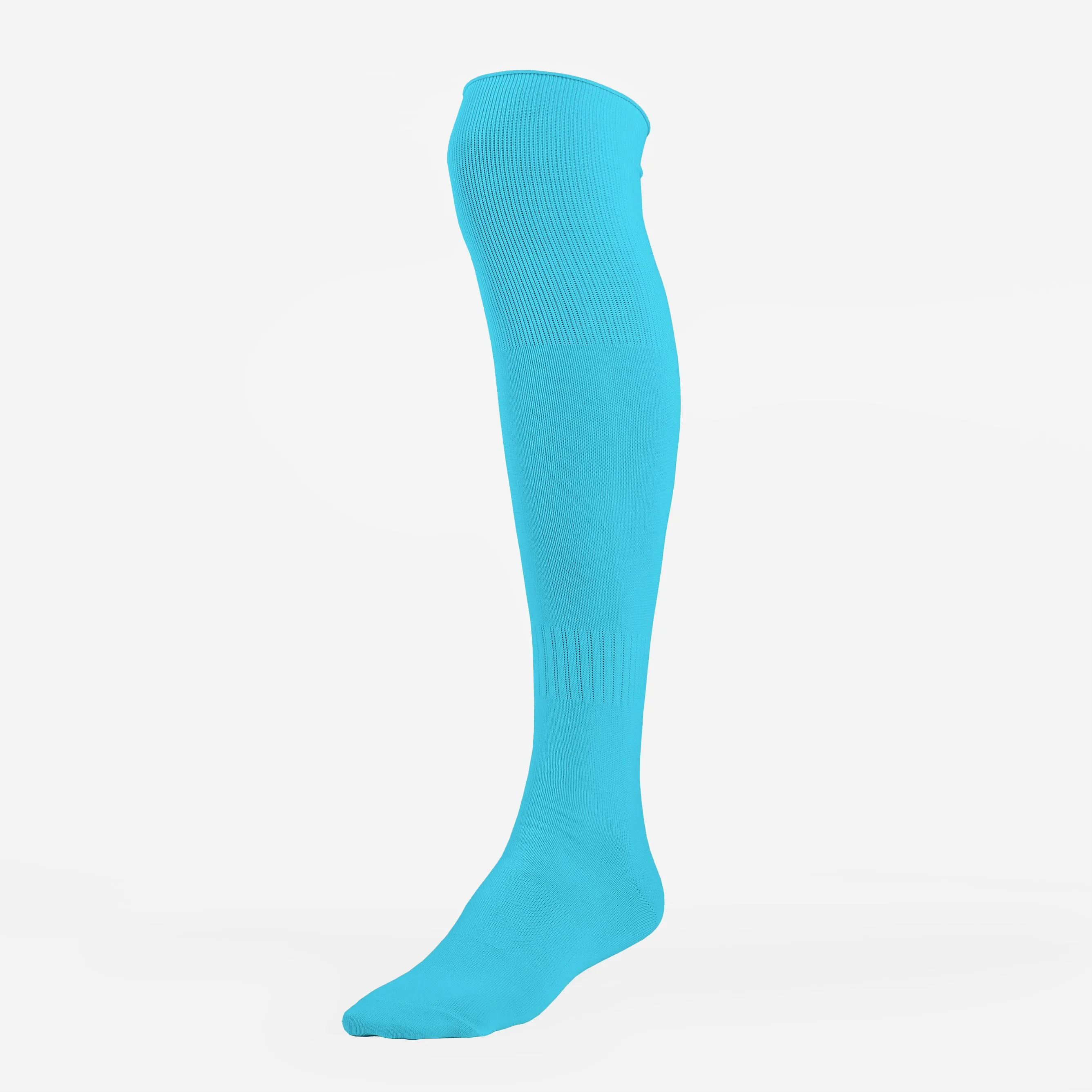 Hue Sky Blue Soccer Knee-High Socks