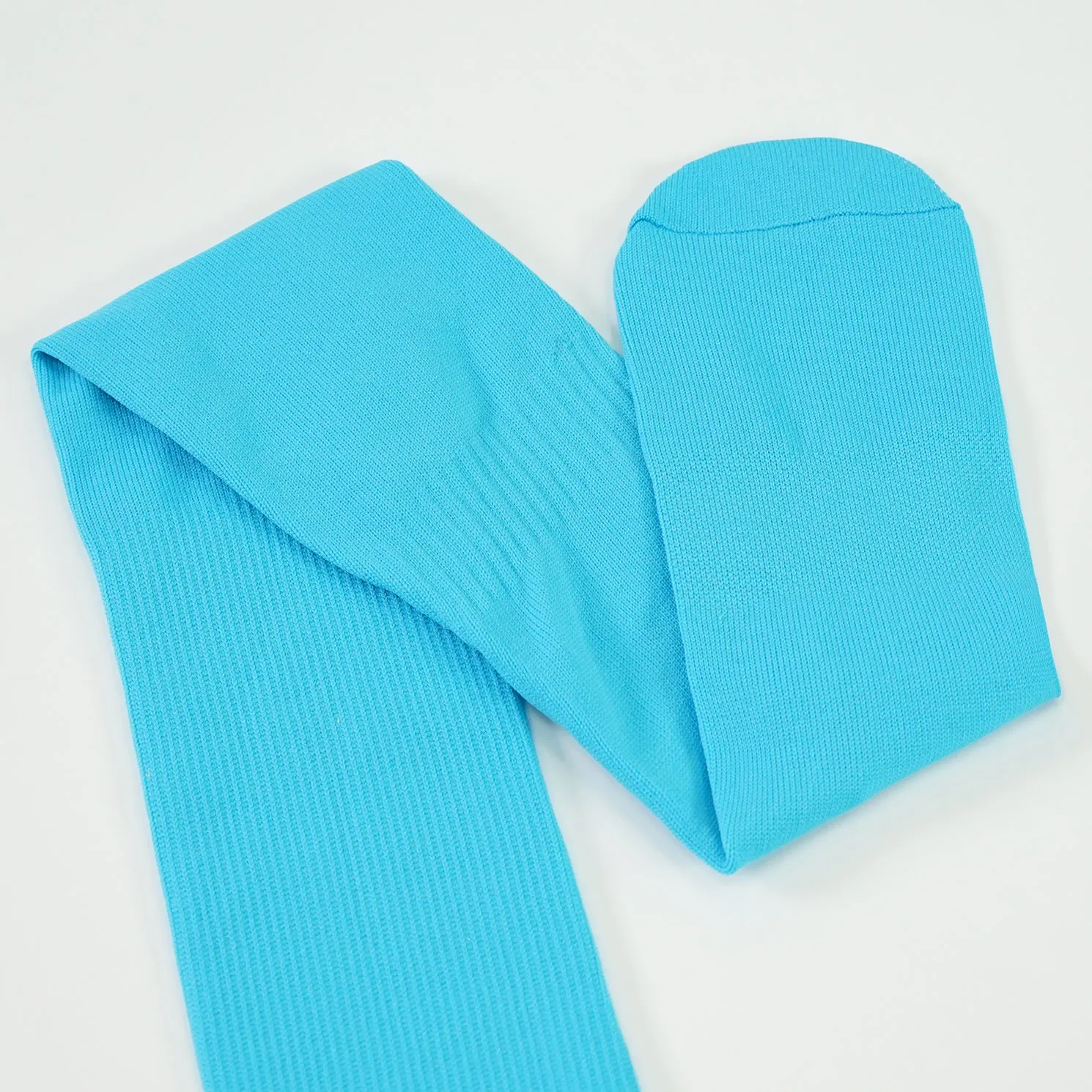 Hue Sky Blue Soccer Knee-High Socks