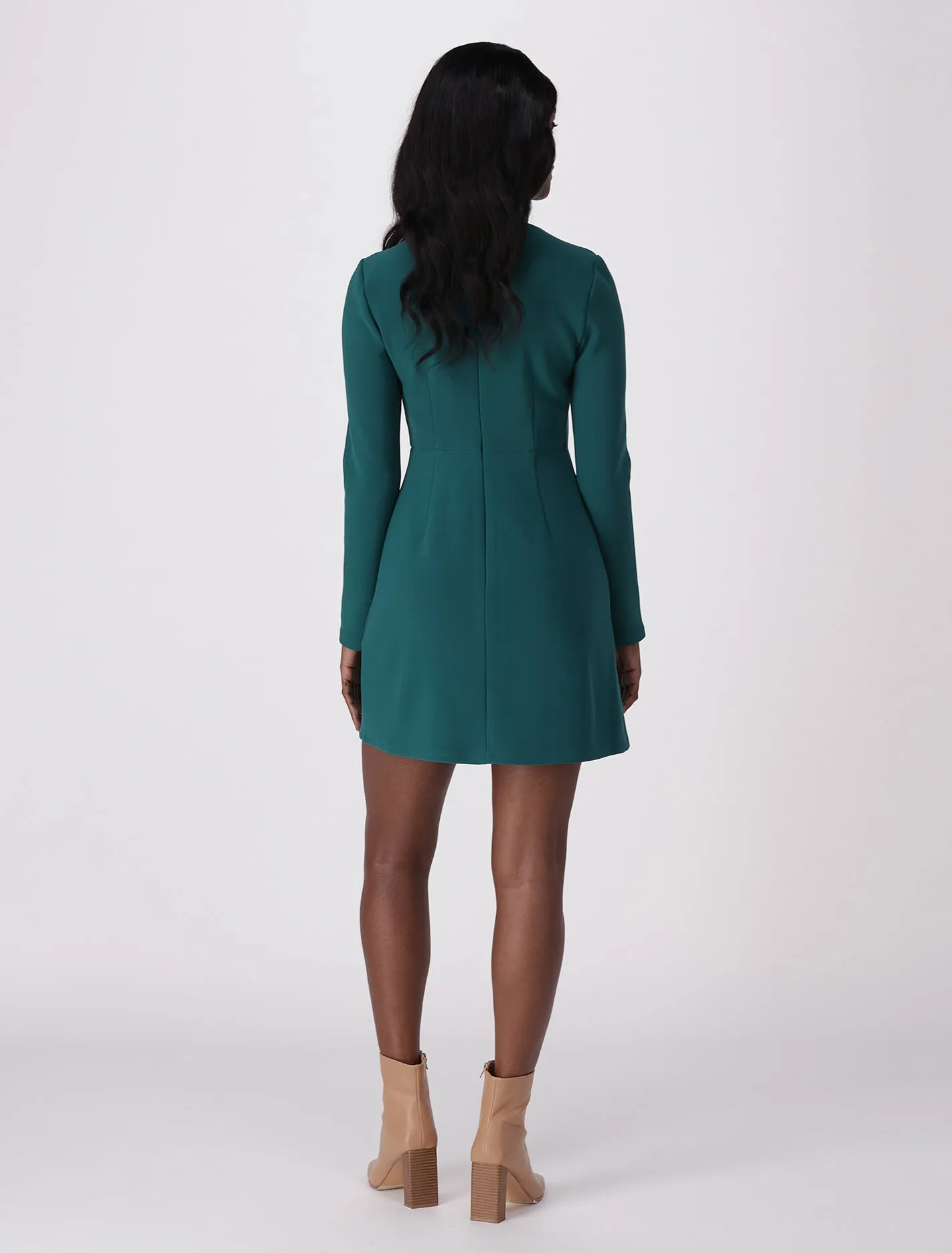 Jinny Long Sleeve Mini Dress