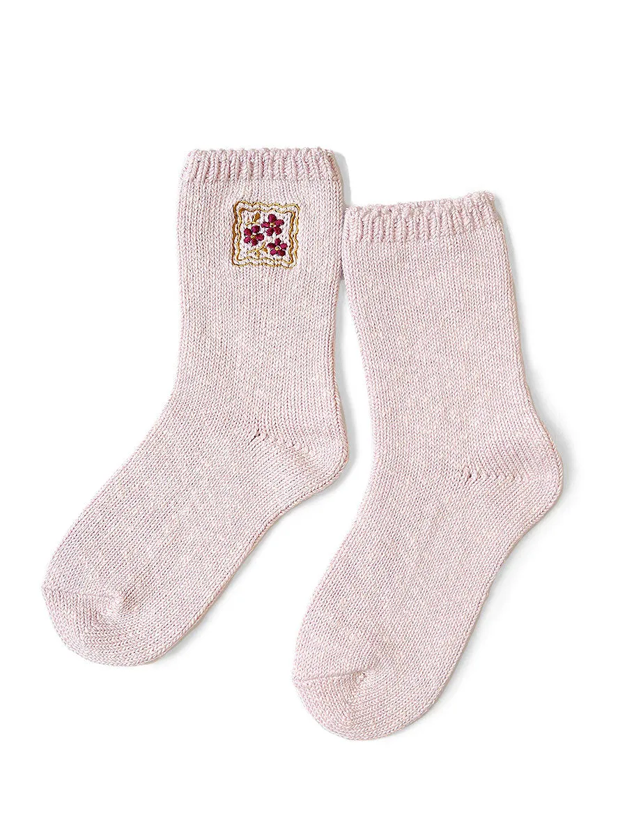 Kapital 56 COOKIE embroidered socks