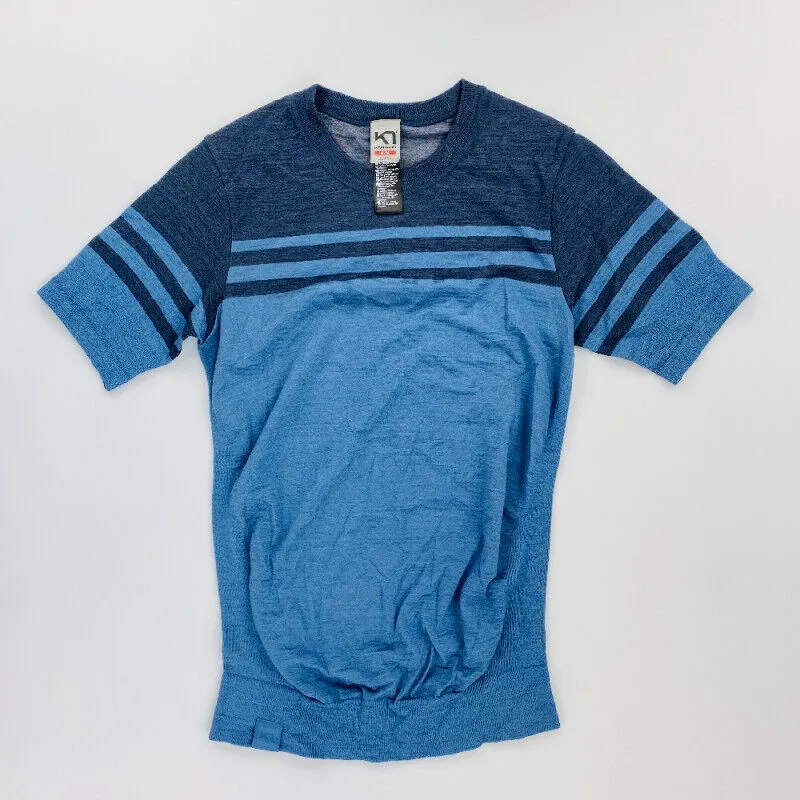 Kari Traa  Humlesnurr Tee Wool - T-shirt di seconda mano - Uomo - Blu - M