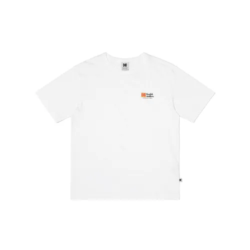 KODAK  |Street Style U-Neck Cotton Short Sleeves T-Shirts