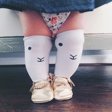 Lamby Knee High Socks