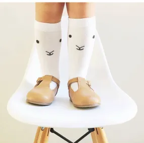 Lamby Knee High Socks