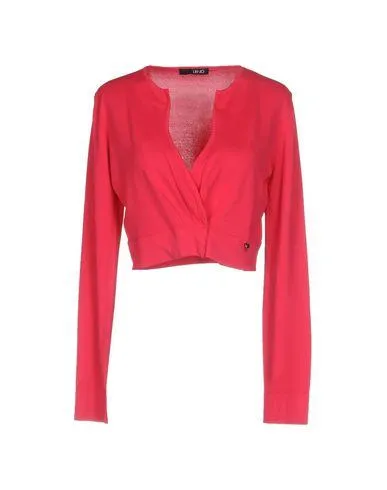 Liu jo Women Wrap cardigans Fuchsia 14 UK