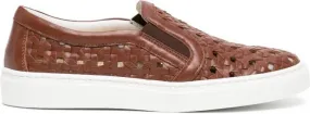 Madison.Maison interwoven slip-on sneakers Brown