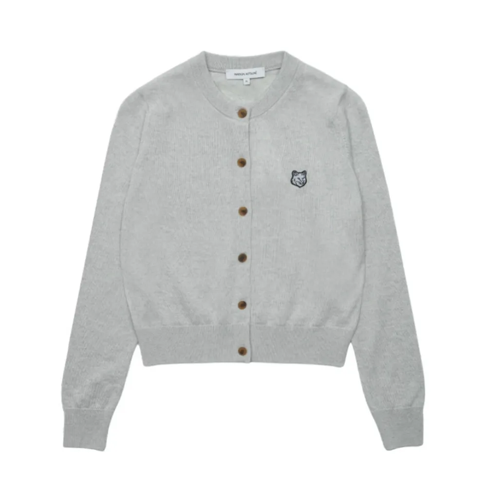 MAISON KITSUNE  |Unisex Plain Other Animal Patterns Logo Cardigans