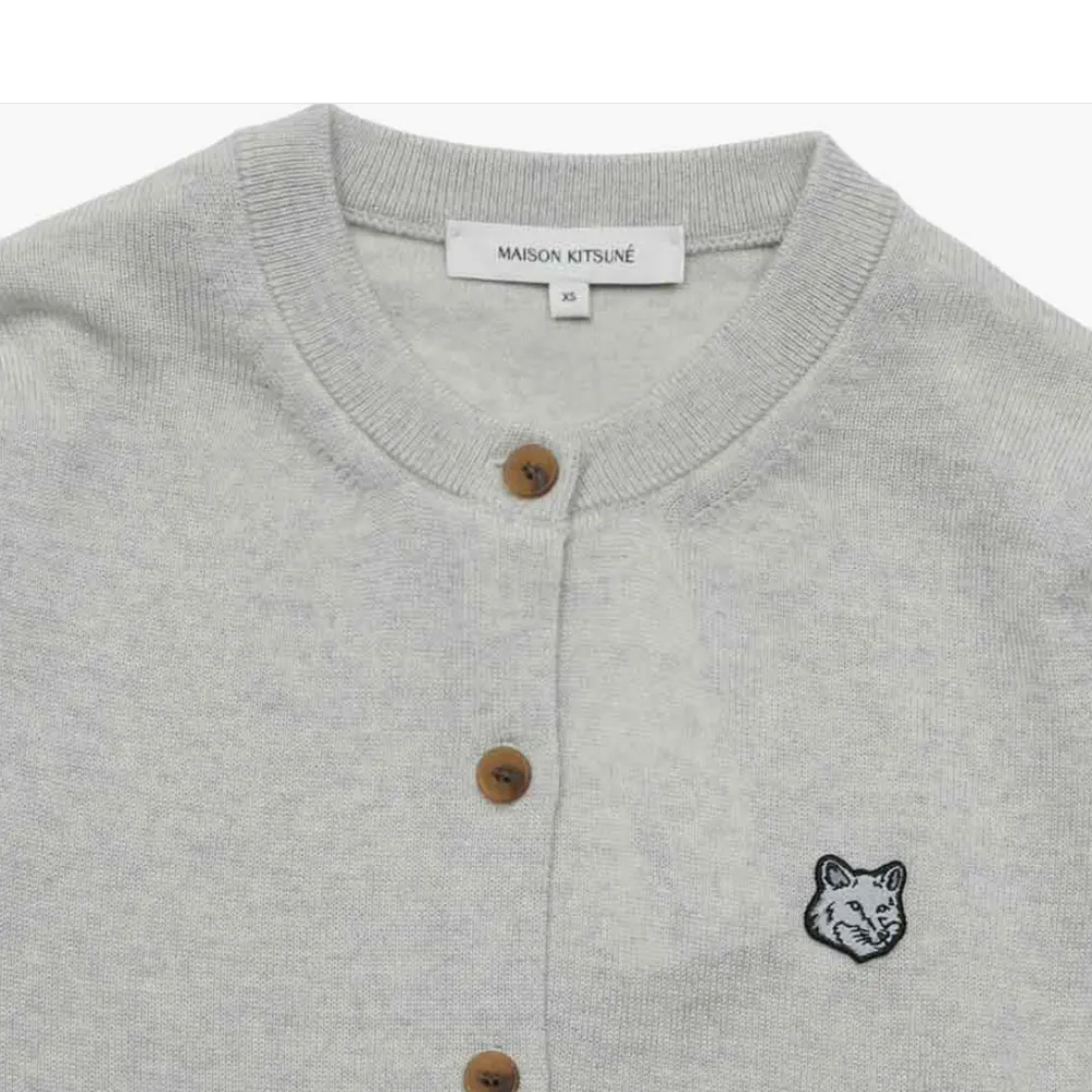 MAISON KITSUNE  |Unisex Plain Other Animal Patterns Logo Cardigans