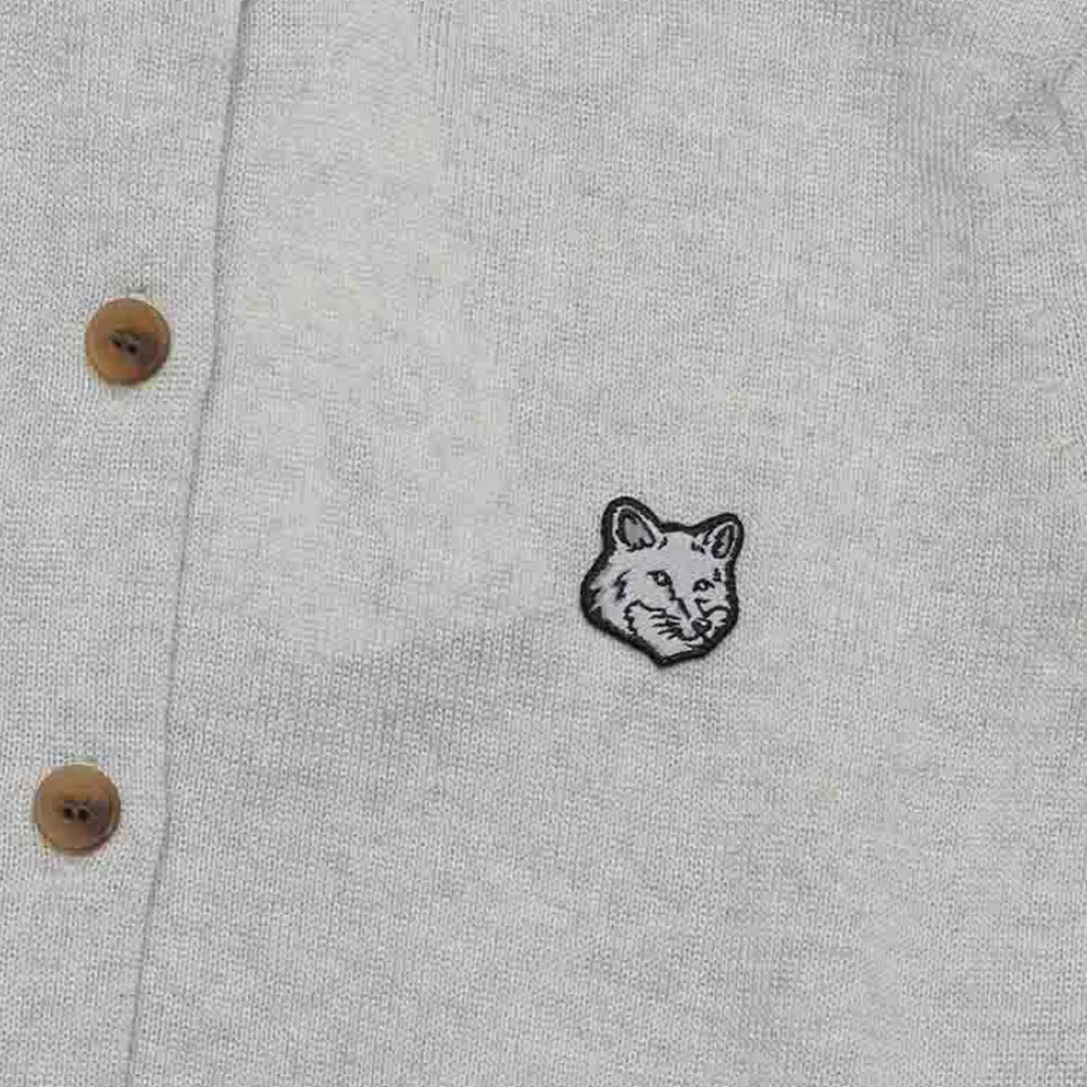 MAISON KITSUNE  |Unisex Plain Other Animal Patterns Logo Cardigans