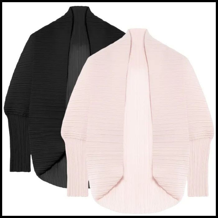 MaxMara  |Plissé-pleated shrug