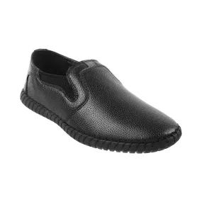 Metro Boys Black Casual Loafers