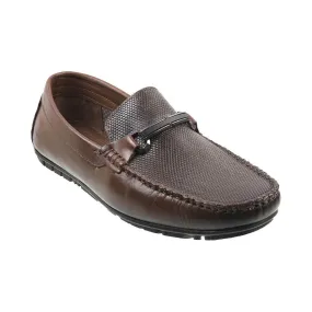 Metro Men Brown Casual Loafers