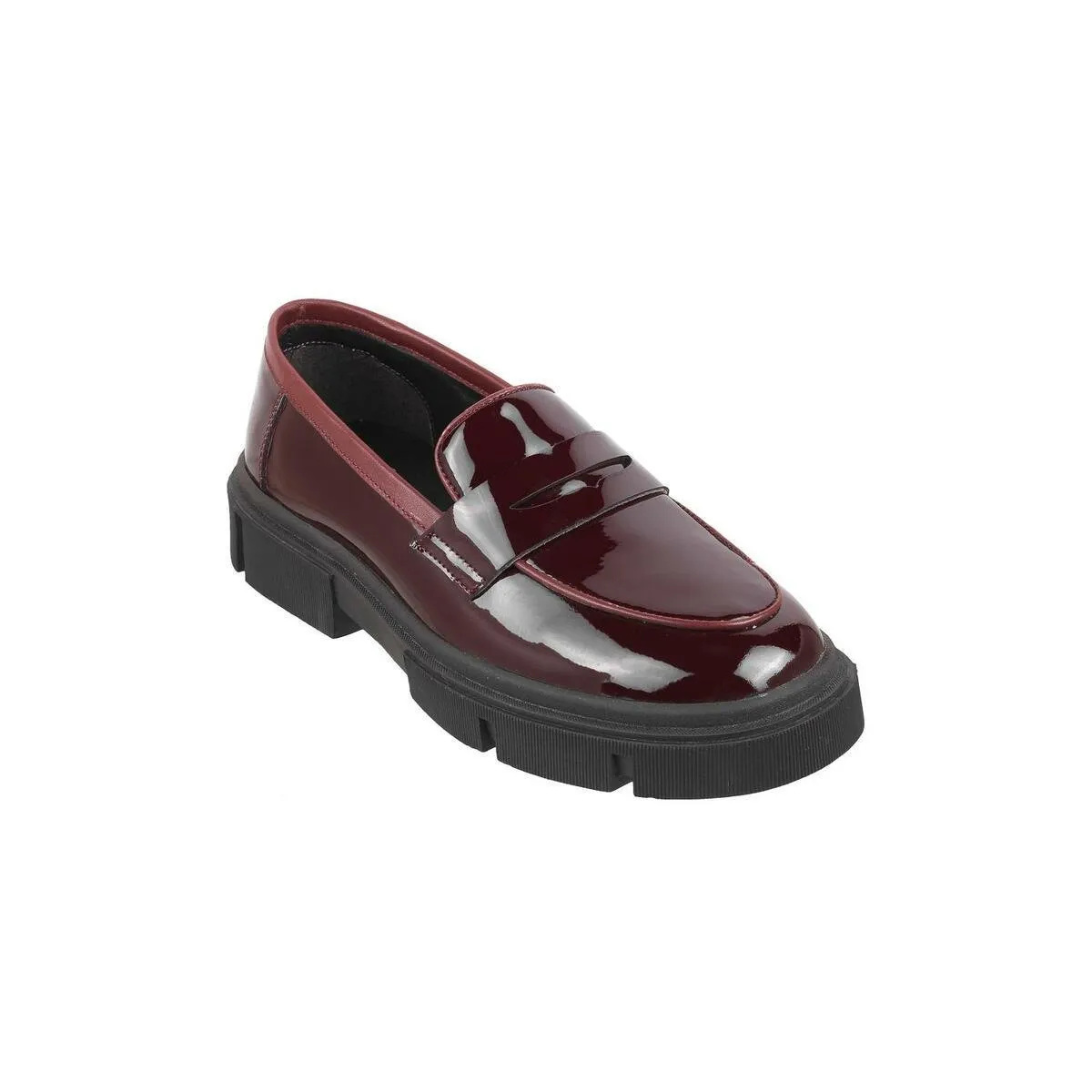 Metro Men Wine Casual Loafers