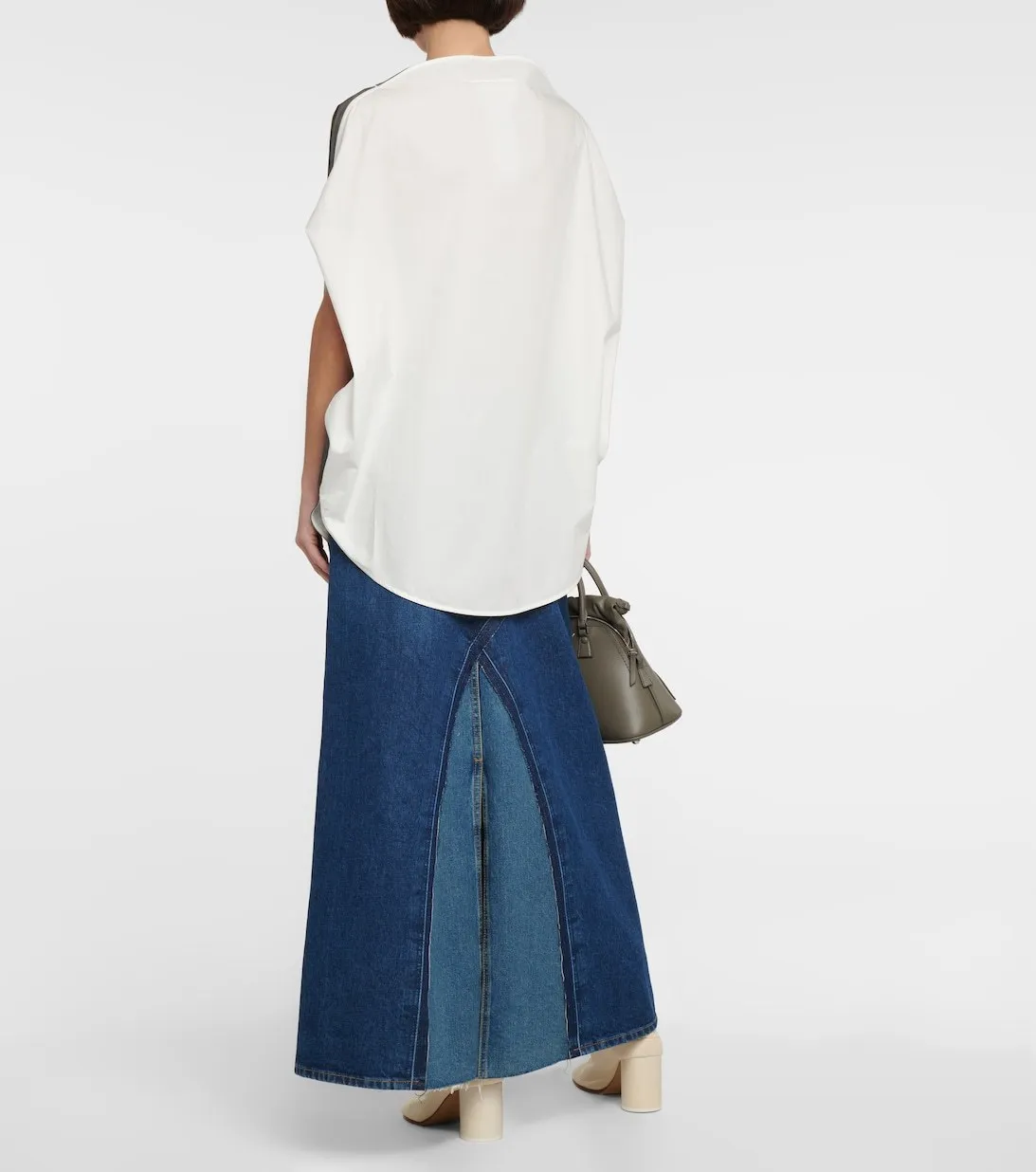 MM6 Maison Margiela  |Sleeveless Street Style Cotton Oversized Tanks & Camisoles