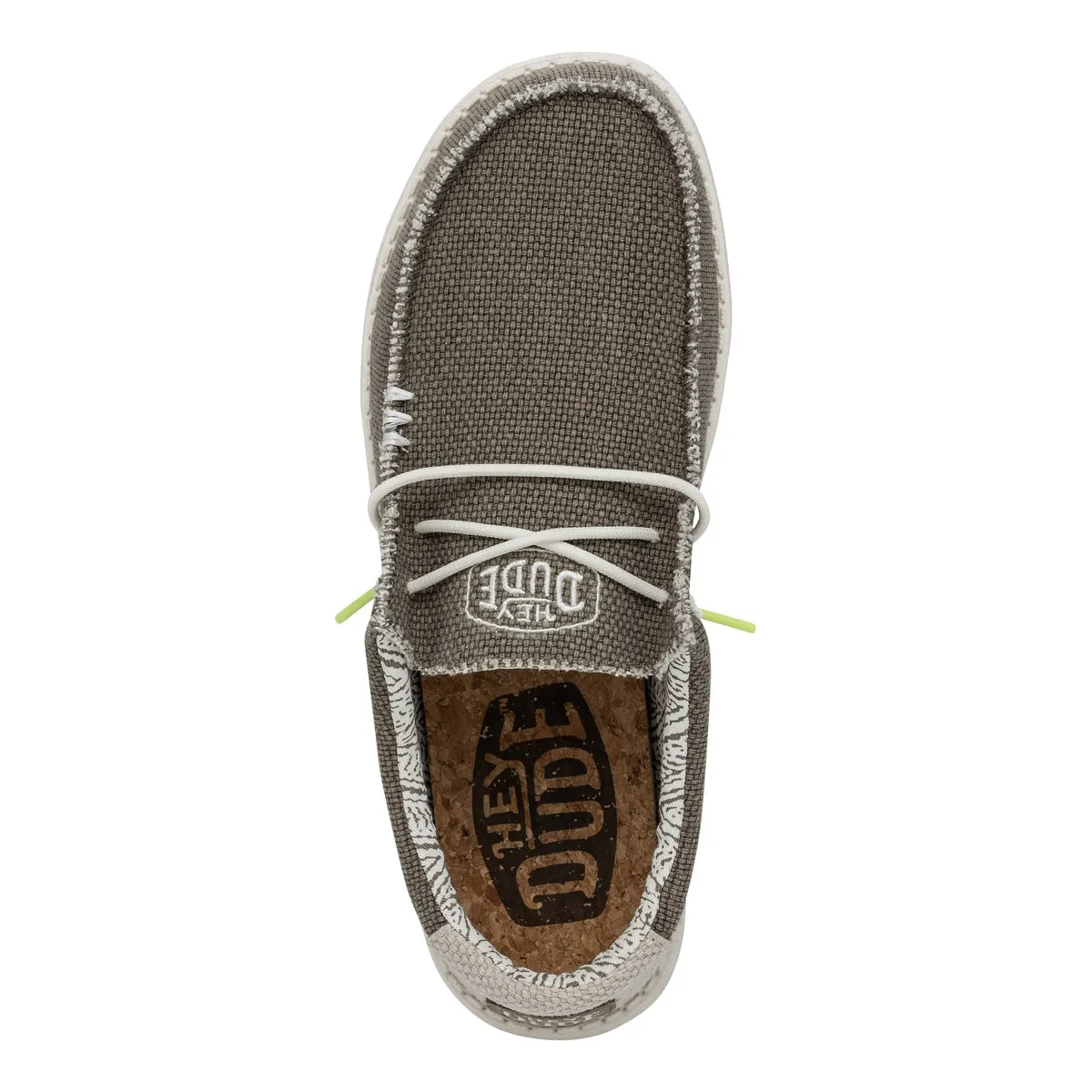 MOCASSINO HEY DUDE UOMO WALLY BRAIDED FOSSIL SLIP-ON HD.40003/2BS