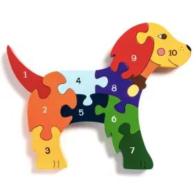 Number Dog Jigsaw Puzzle