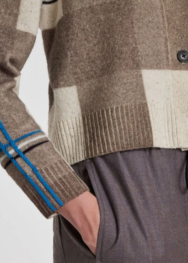 Paul Smith  |Casual Style Wool Blended Fabrics Street Style Long Sleeves