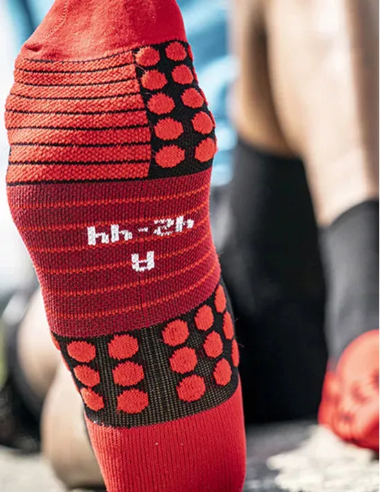 Pro Marathon Socks V2.0 Black/High Risk Red