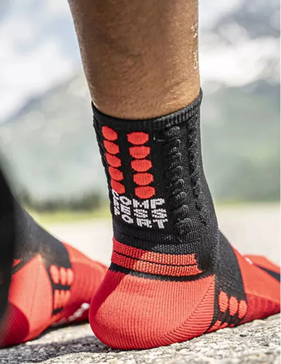 Pro Marathon Socks V2.0 Black/High Risk Red