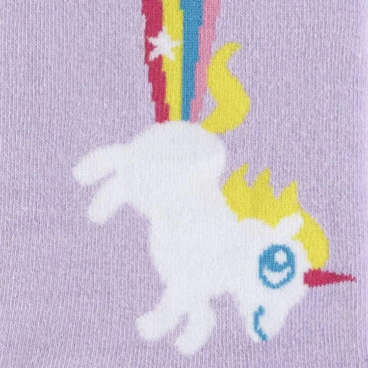 Rainbow Blast Unicorn Junior Knee High Socks