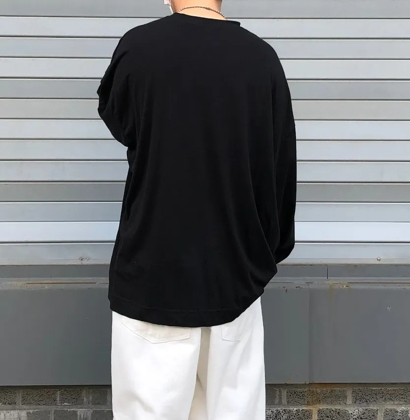 RASHOMONG  |Unisex Street Style Plain Logo T-Shirts