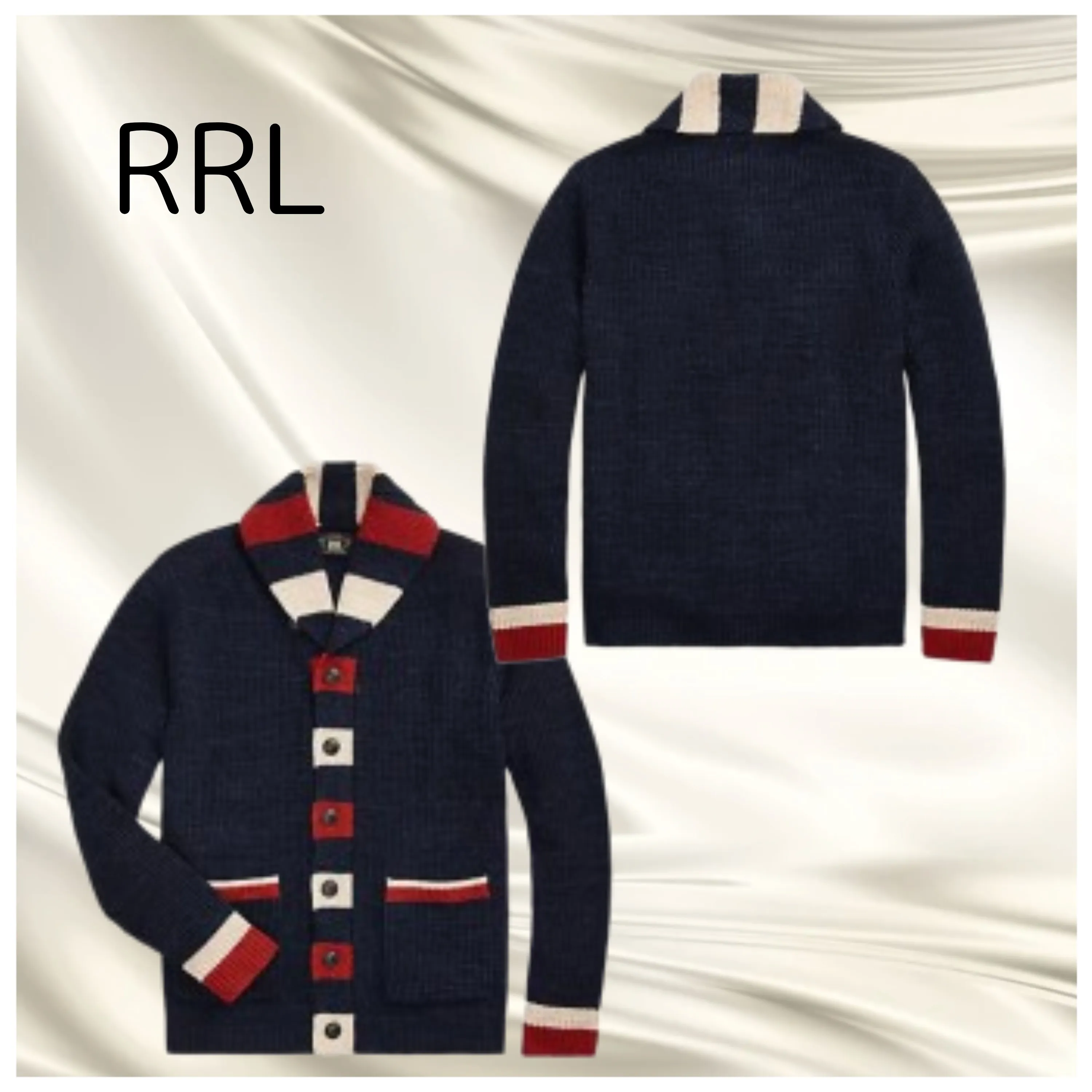 RRL  |Stripes Surf Style Cardigans