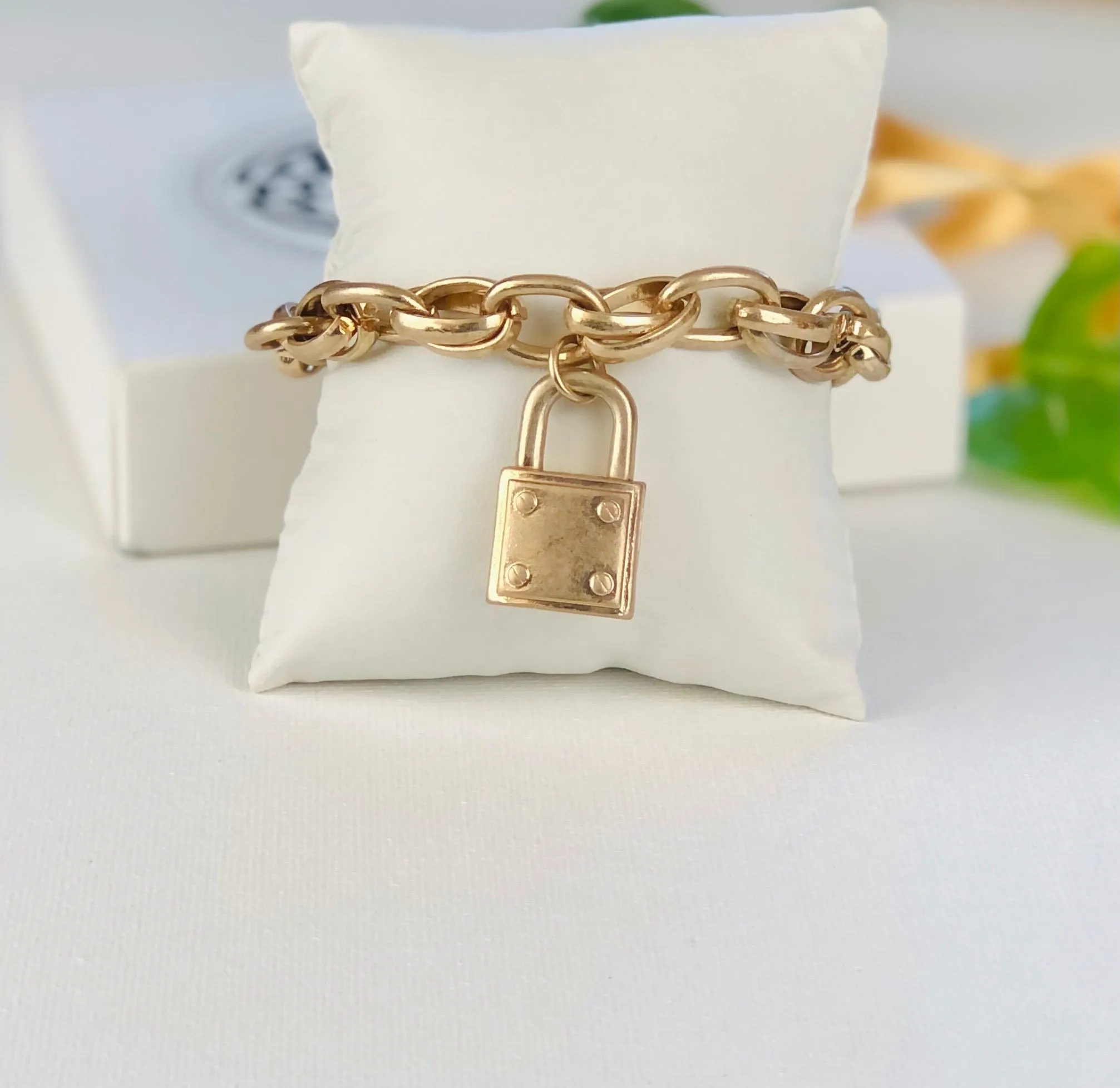 Sister’s Keeper Lock Bracelet