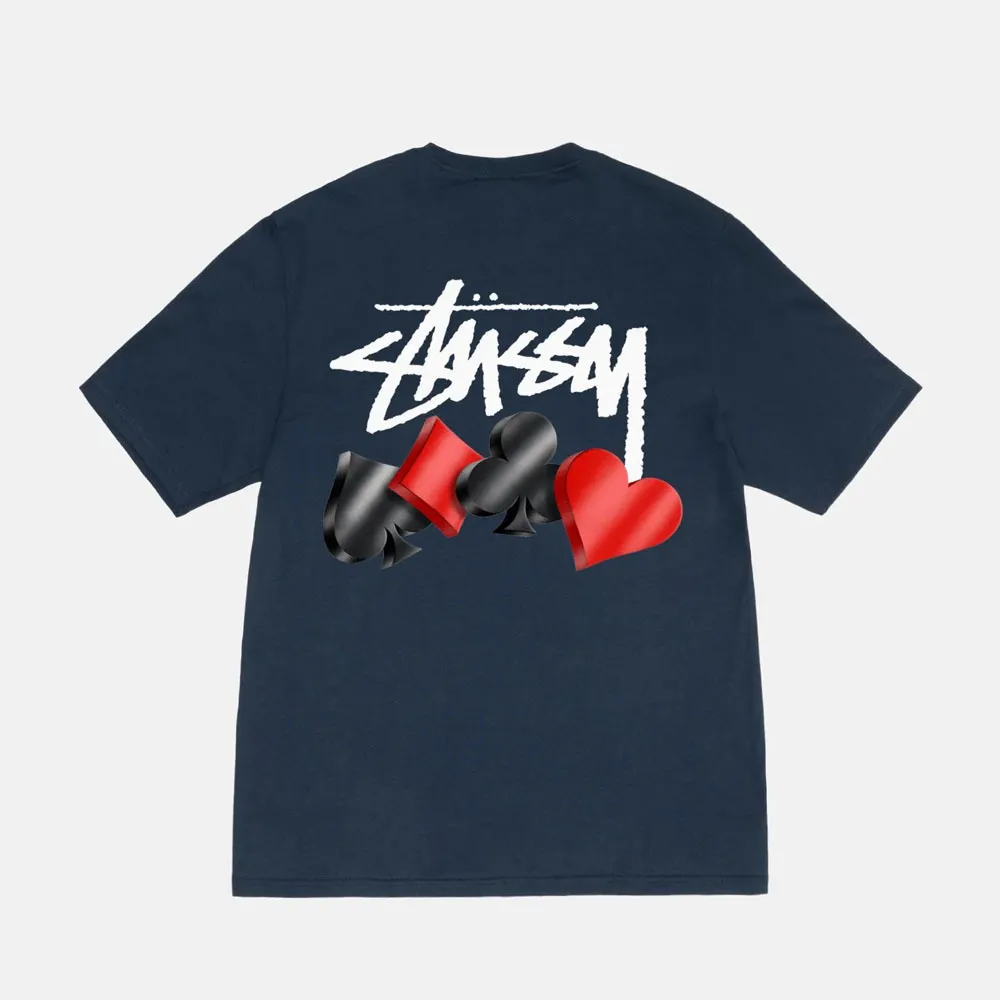 STUSSY  |Unisex Street Style Collaboration Logo Skater Style T-Shirts