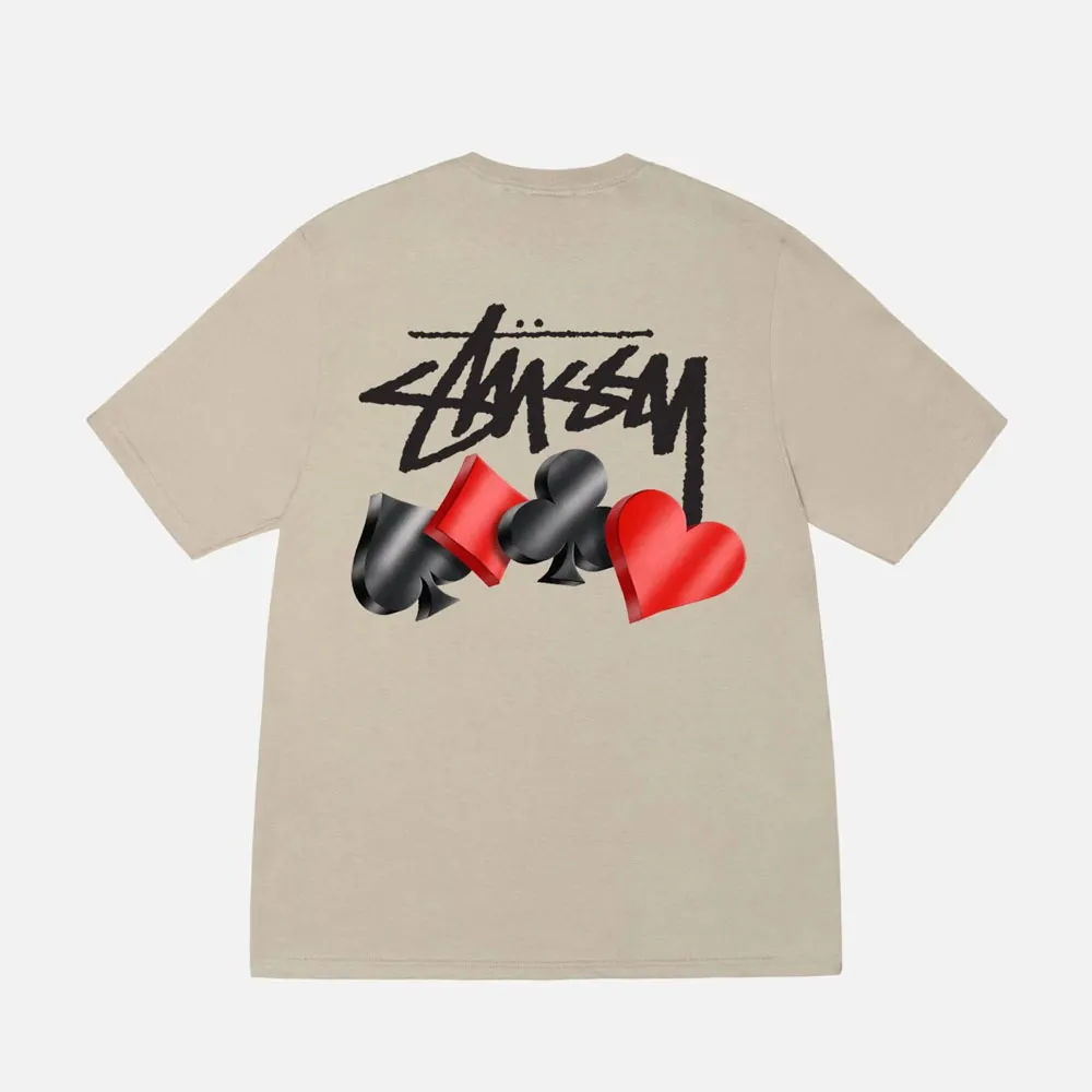 STUSSY  |Unisex Street Style Collaboration Logo Skater Style T-Shirts