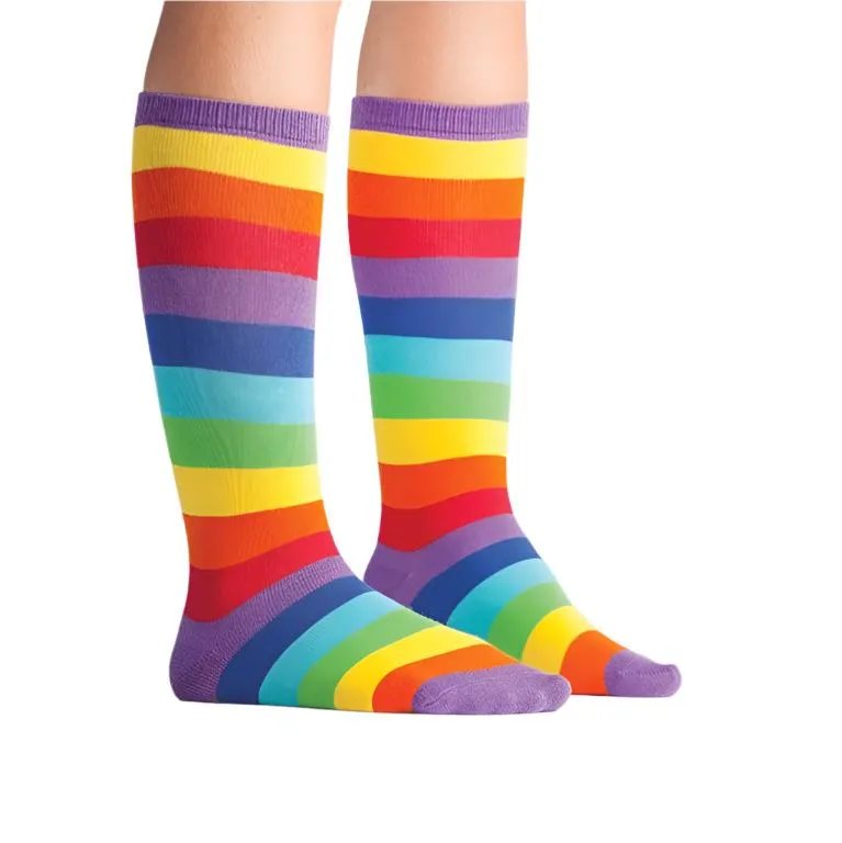 Super Juicy Rainbow Youth Knee High Socks