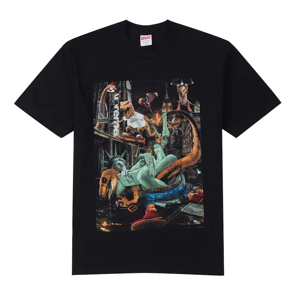 Supreme  |Unisex Street Style Collaboration Logo T-Shirts