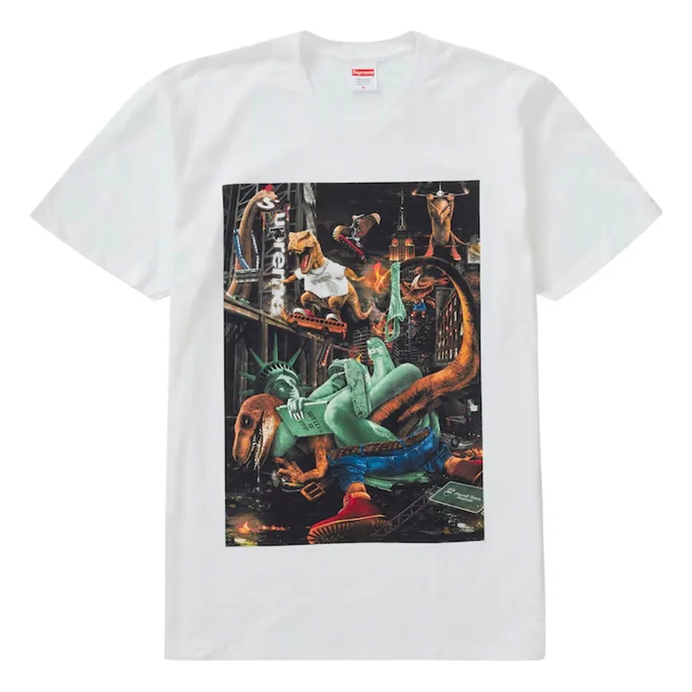 Supreme  |Unisex Street Style Collaboration Logo T-Shirts