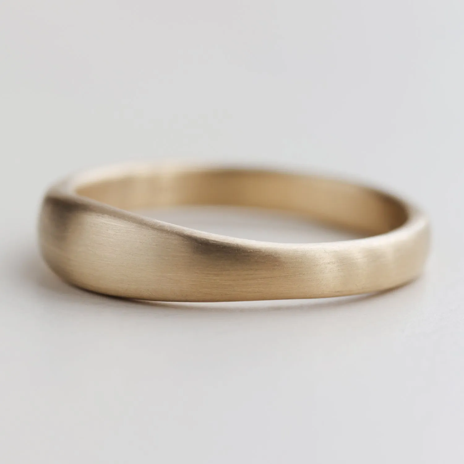 Tapered Wedding Band 