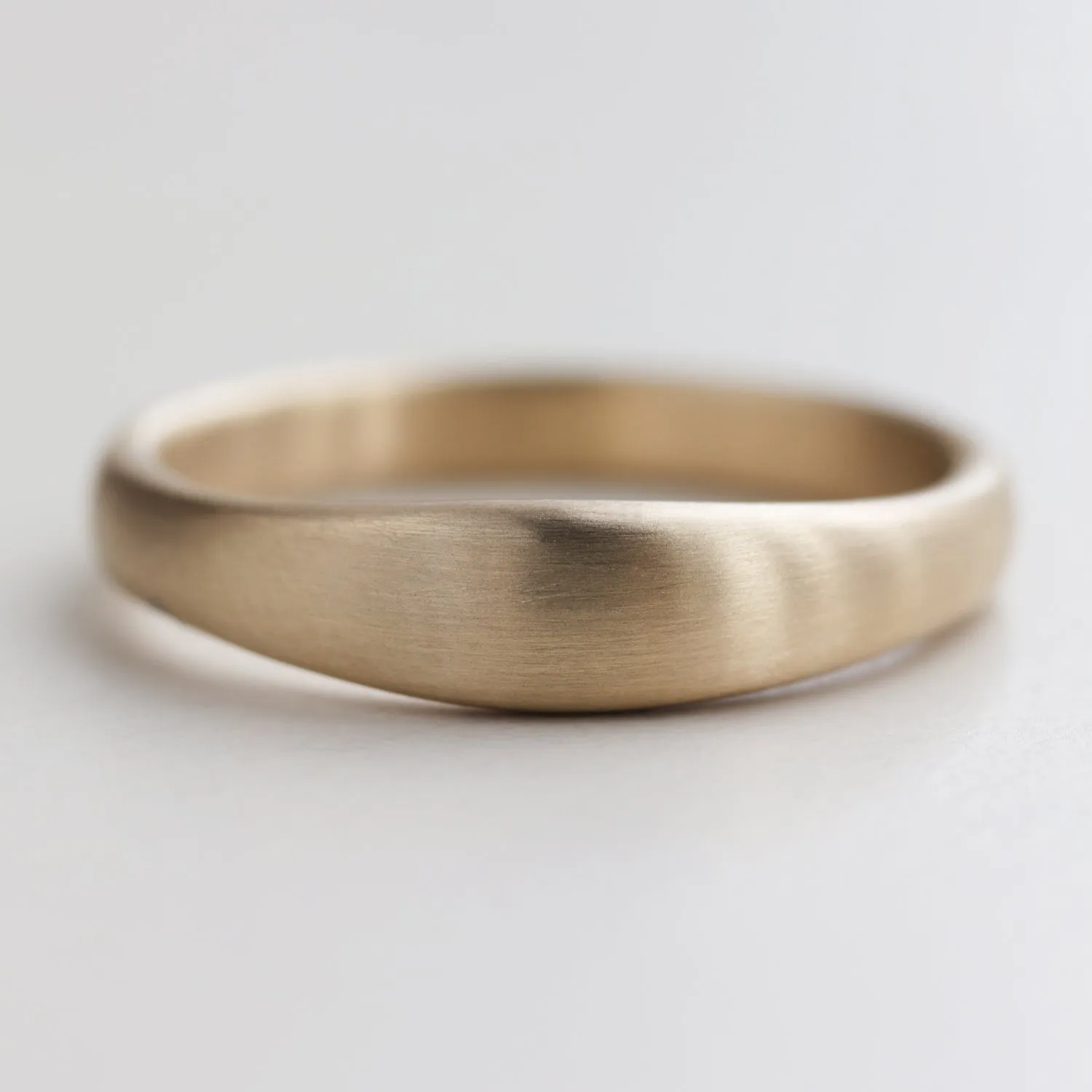 Tapered Wedding Band 