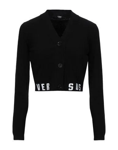 Versus Versace Women Wrap cardigans Black 12 UK