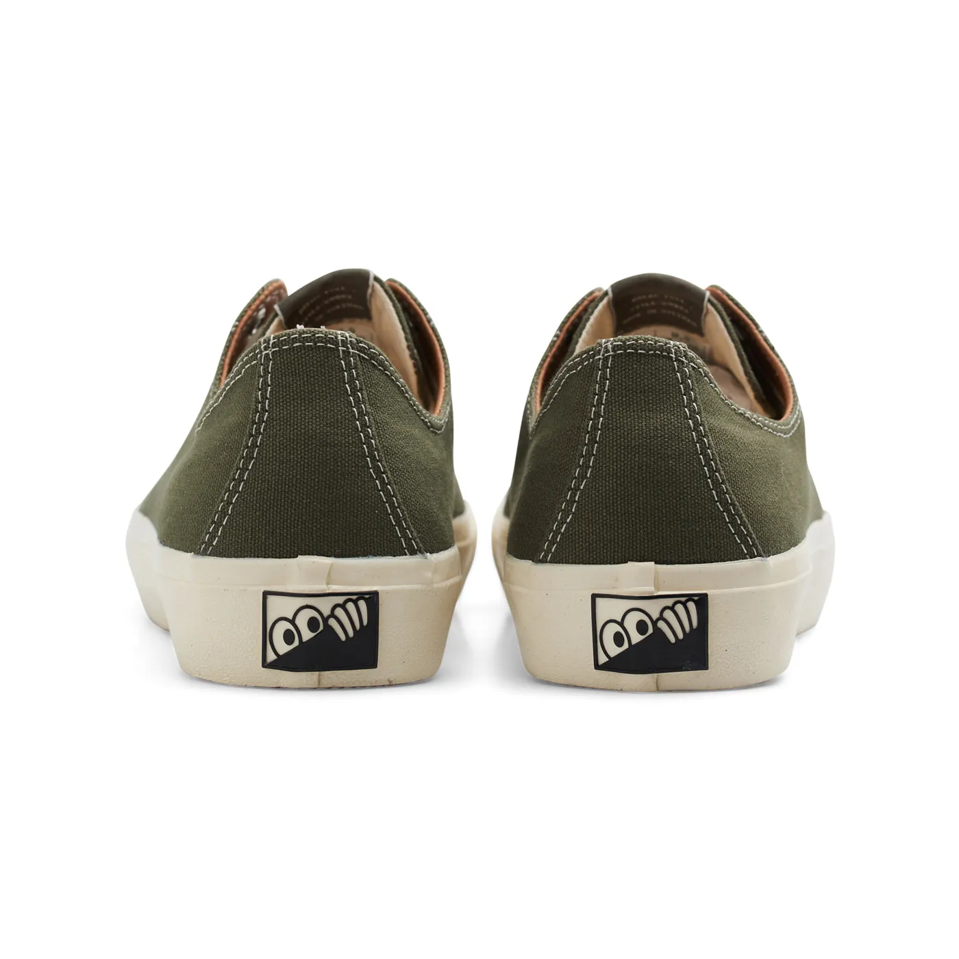 VM003-Lo Canvas (Burnt Olive/White)