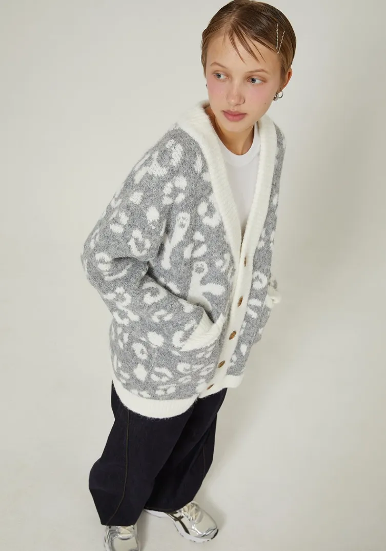 Wai Kei  |Unisex Street Style Logo Cardigans