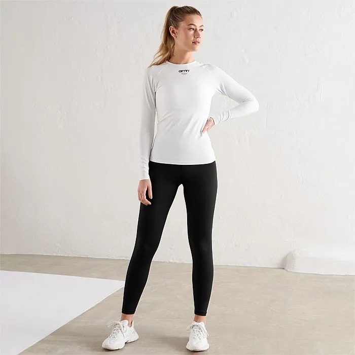 White Edge Core Long Sleeve | Tees & Tanks | Stirling Sports